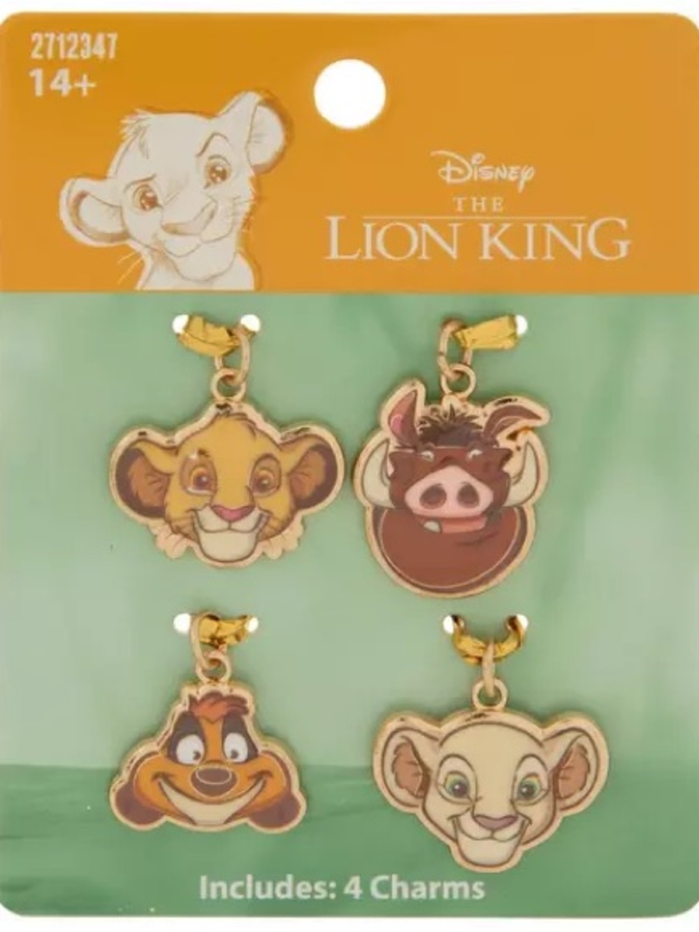 New The Lion King Enamel Charms
